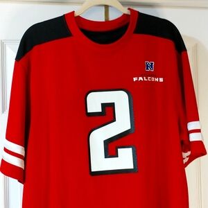 Atlanta Falcons NFL NFC South 2 Ryan jersey. Small snag see pic overall EUC.(F)
